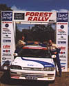 Our First win - 2002 Forest Rally